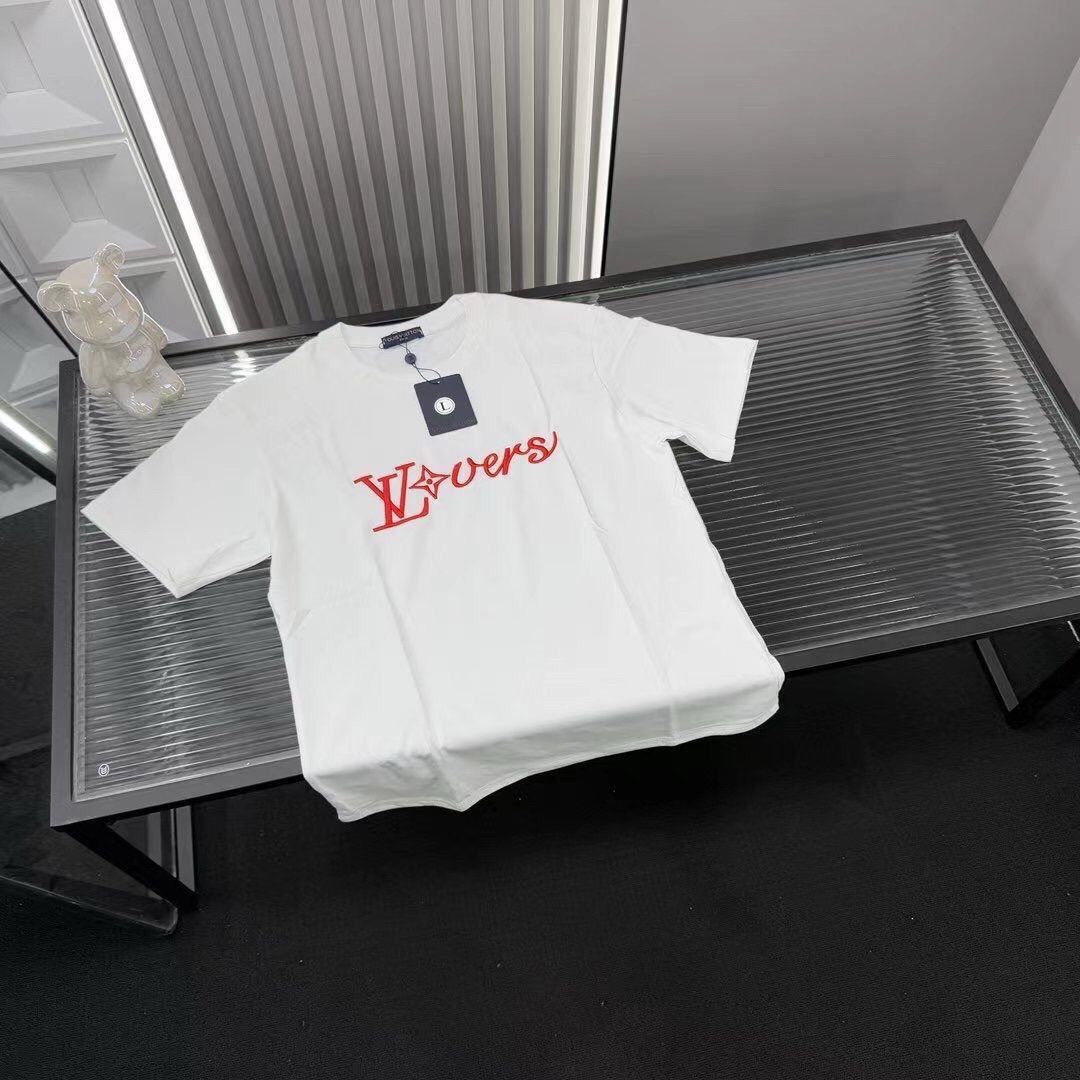 【M-4XL】新しい夏のトレンドプリントのゆったりとしたラウンドネックの純綿半袖Tシャツ/Tシャツ