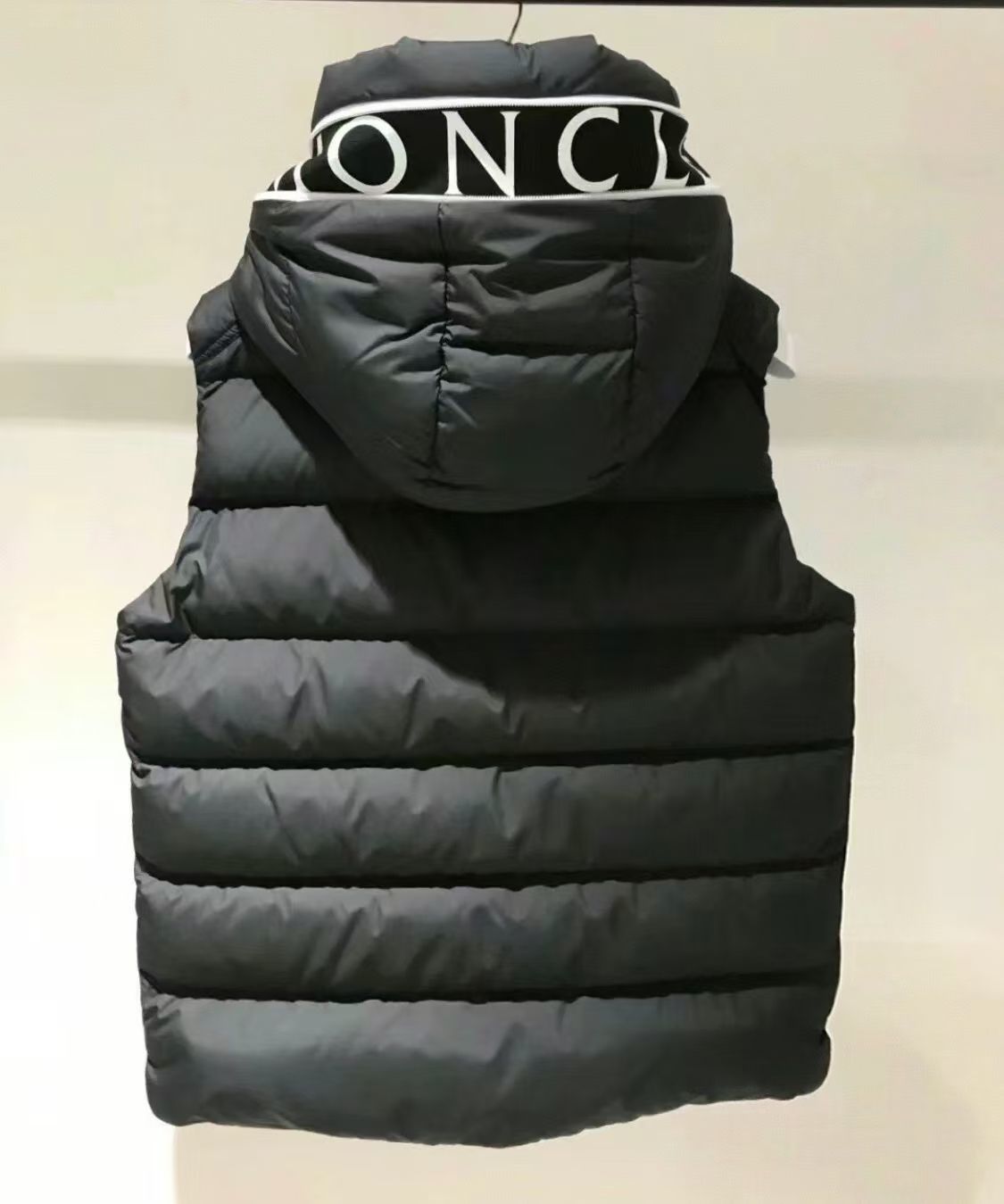 冬用ダウンベスト、フード付きショートジャケット、暖かいダウンジャケット