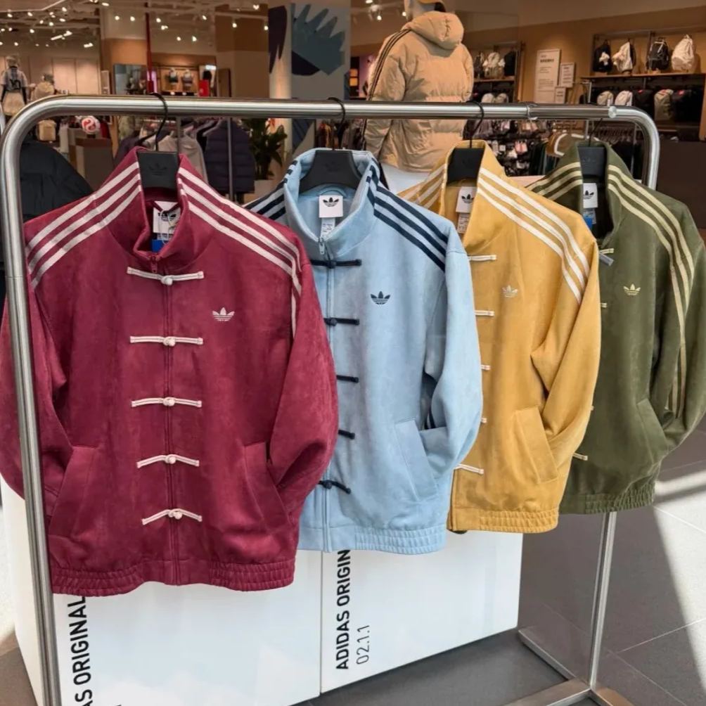 【S-XL】男女兼用、トレンドのレトロカーディガンスタンドカラージャケットルーズコート限定新登場