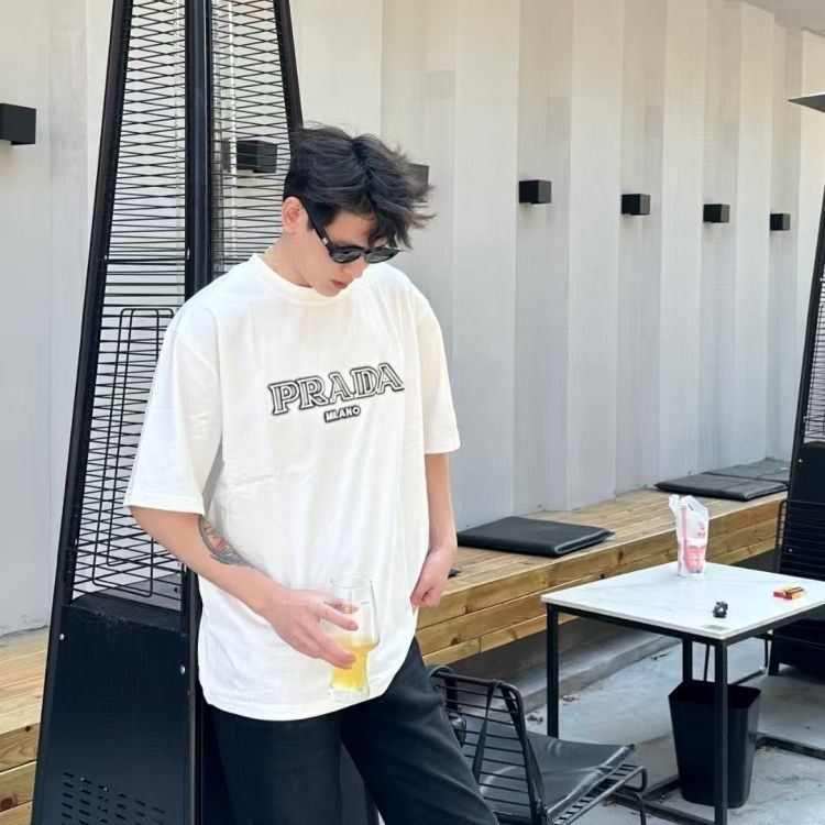 [Copy]『M-3XL』春夏の新作、ゆったりとしたクルーネック半袖Tシャツ