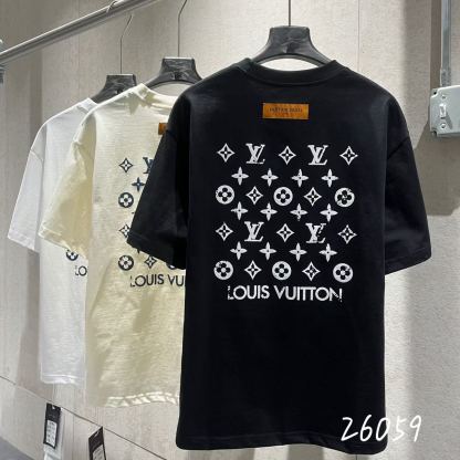 『L-5XL』新作メンズ半袖プリントゆったりラウンドネックシンプルベースTシャツ