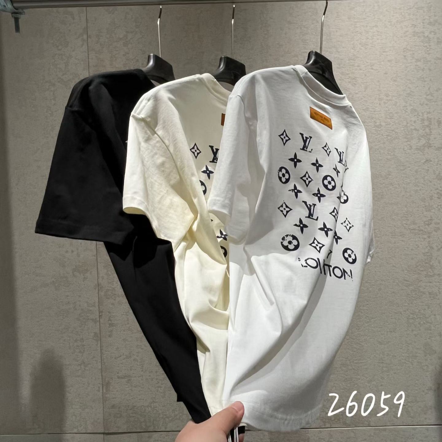 『L-5XL』新作メンズ半袖プリントゆったりラウンドネックシンプルベースTシャツ