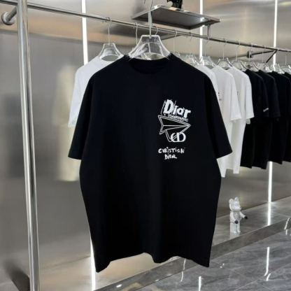 【S-3XL】売れ筋、超人気の通気性のある純綿半袖Tシャツ、男女兼用、ゆったりとしたラウンドネックトップ