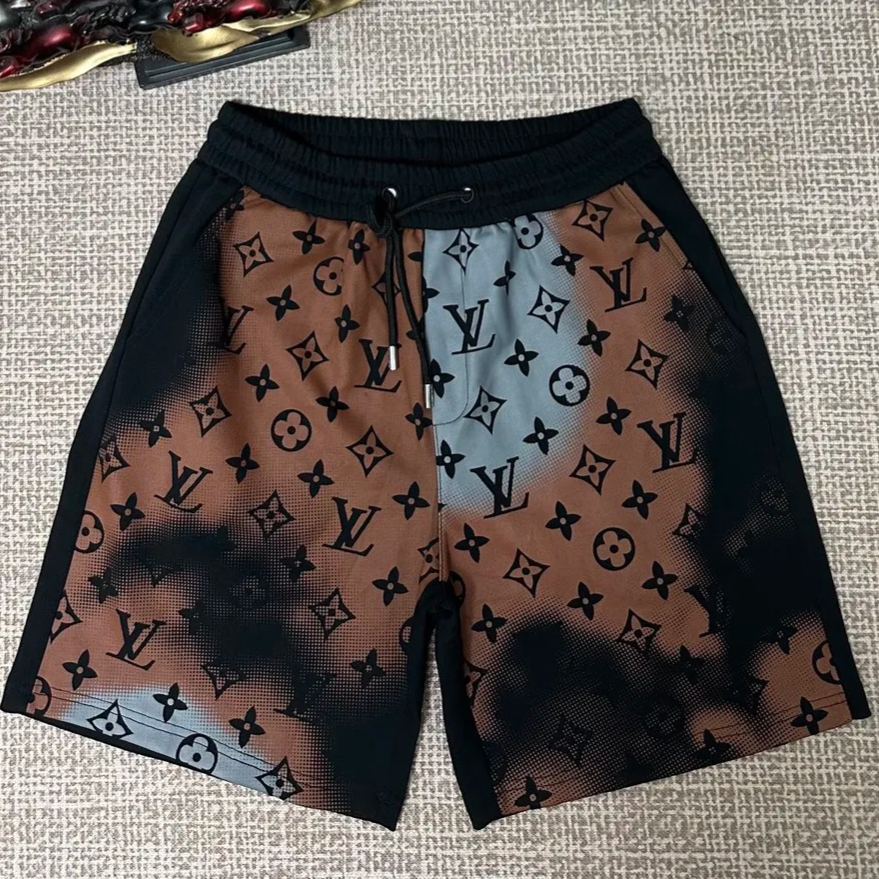 [Copy]レトロ オブリーク 切り替え ショーツ メンズ オーバーサイズ スポーツ 夏用