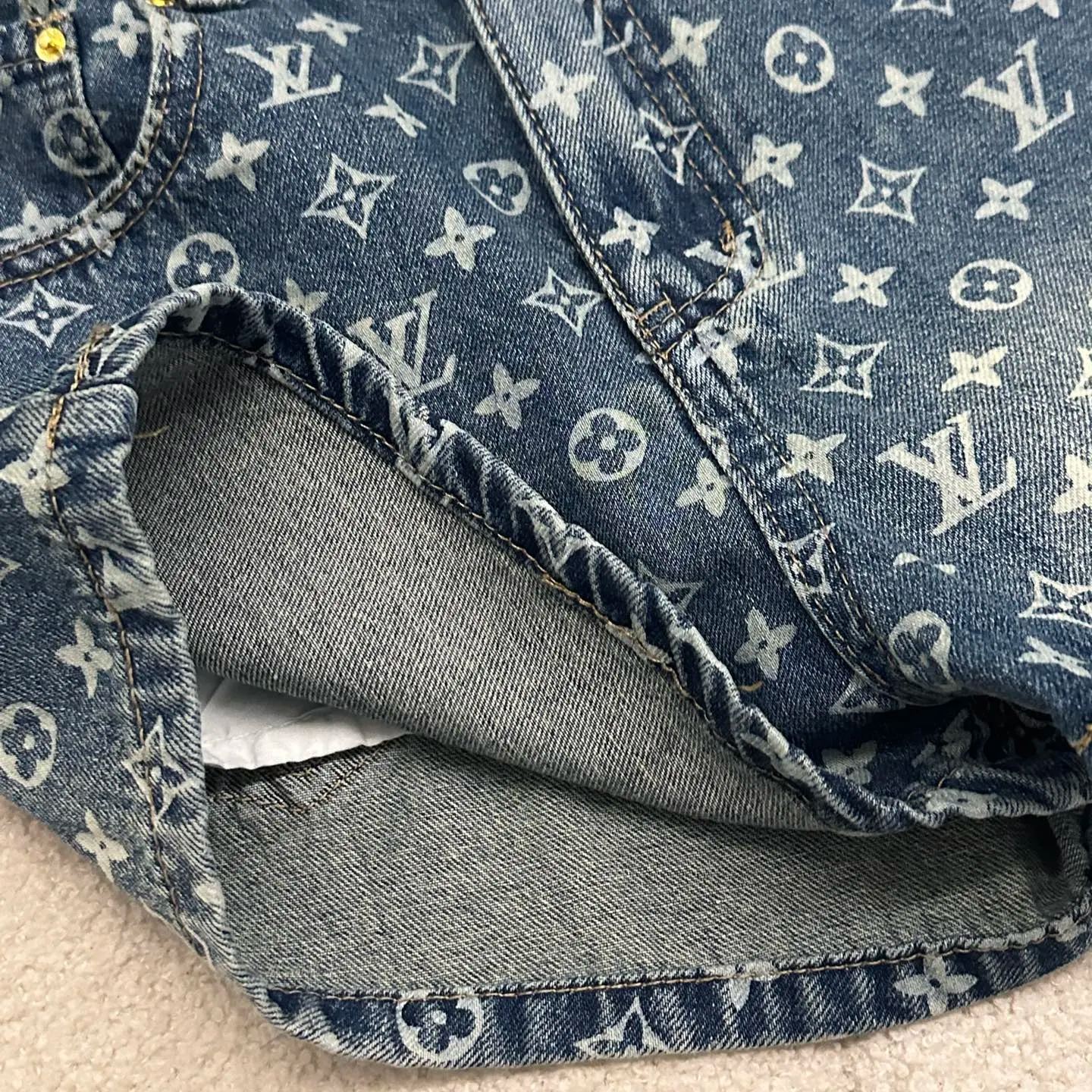 [Copy]おしゃれな夏物刺繍入りスキニーショーツ（ベルト付き）