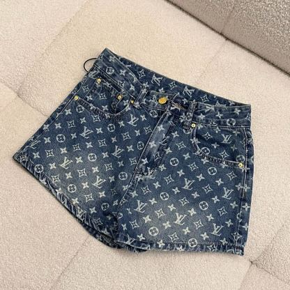 [Copy]おしゃれな夏物刺繍入りスキニーショーツ（ベルト付き）