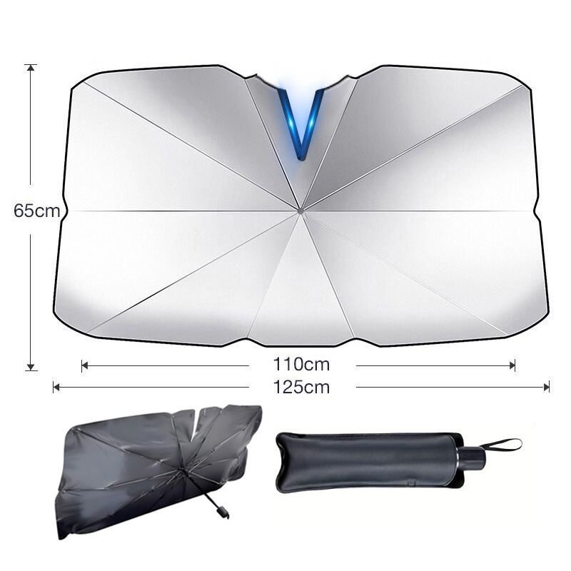 便攜式汽車隔熱遮陽傘