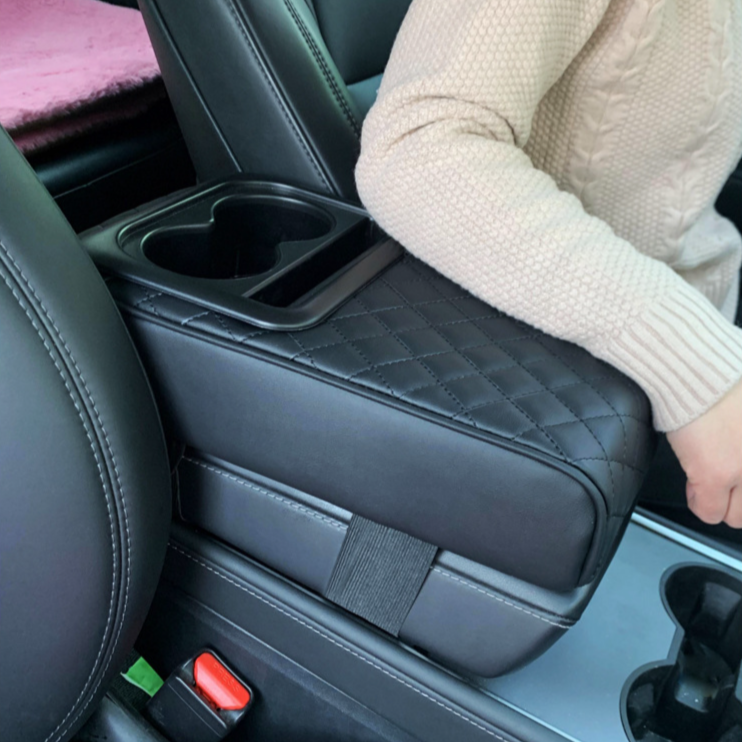 汽車扶手箱舒適枕頭墊