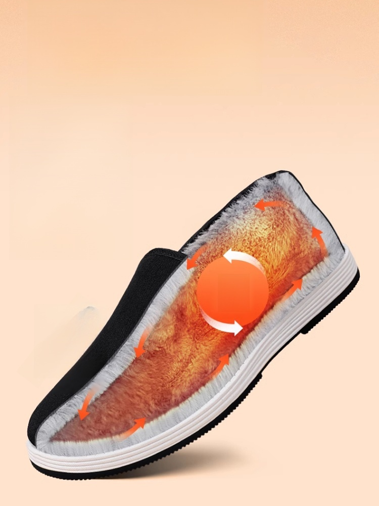 【穿壞換新】加絨加厚老北京棉鞋