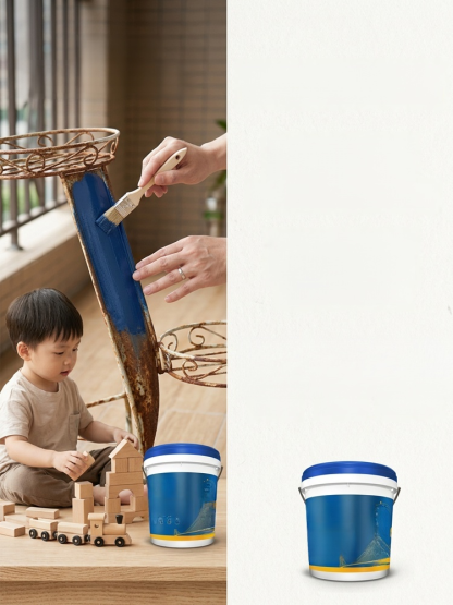 【鋼鐵救星】奈米級轉鏽防鏽漆（免打磨、開蓋即刷）