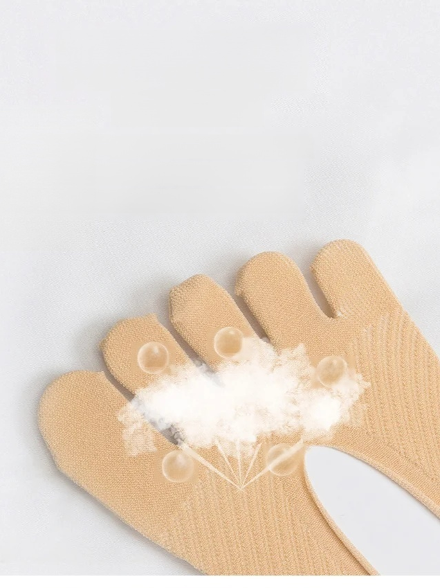 【防滑防臭】男女通用隱形校正五指襪