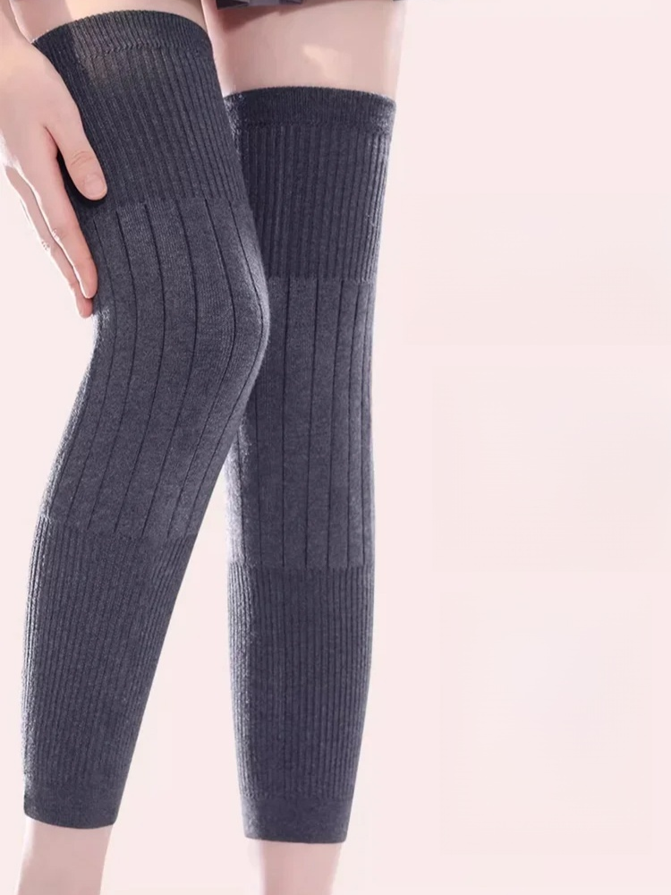 加長保暖羊絨護膝