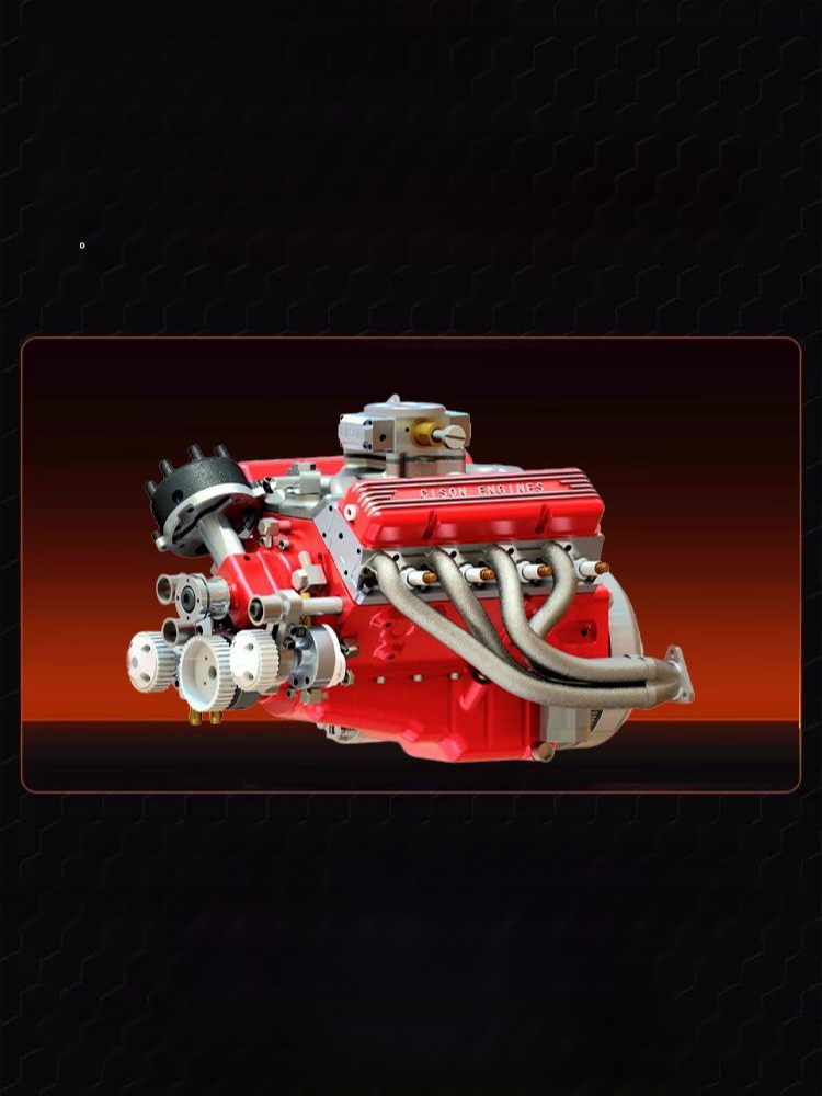 新款發動機V8發動機擺件