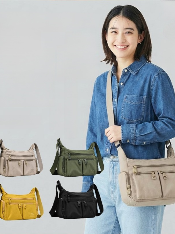 【京都匠精神】多層大容量單肩包