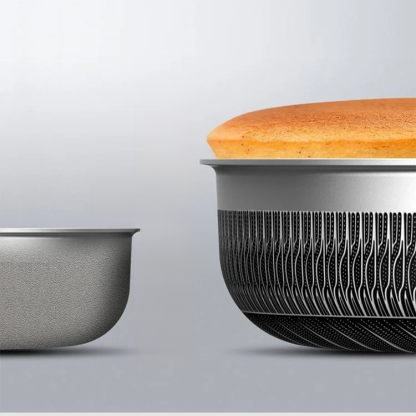 平底不鏽鋼蜂窩煎鍋