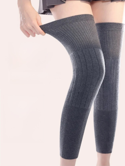 加長保暖羊絨護膝