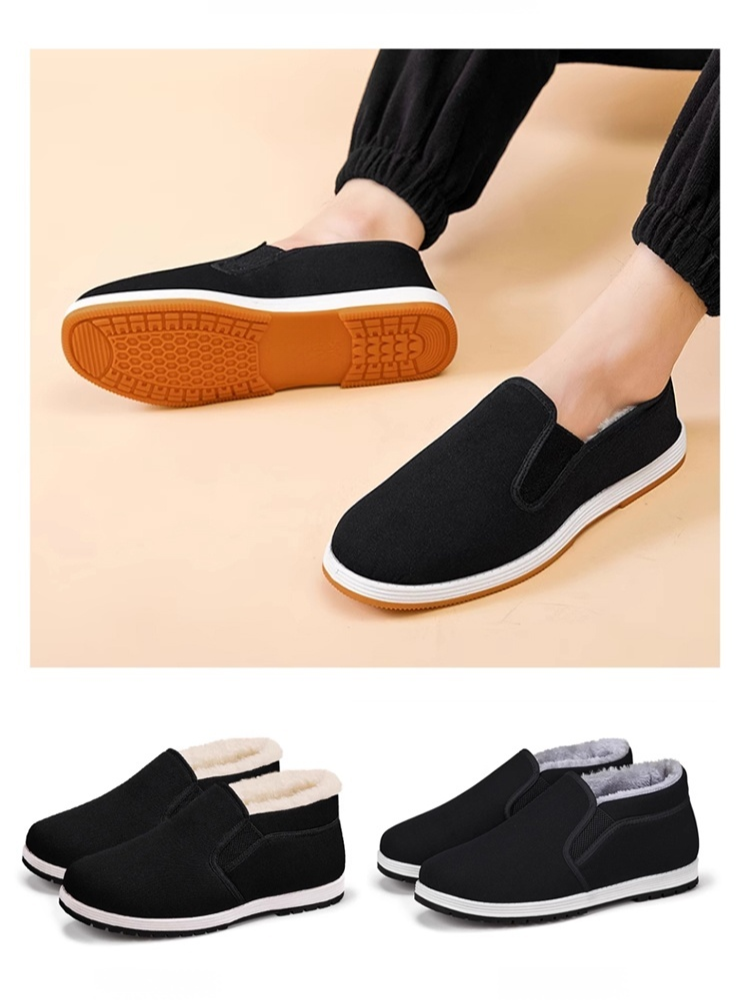 【穿壞換新】加絨加厚老北京棉鞋