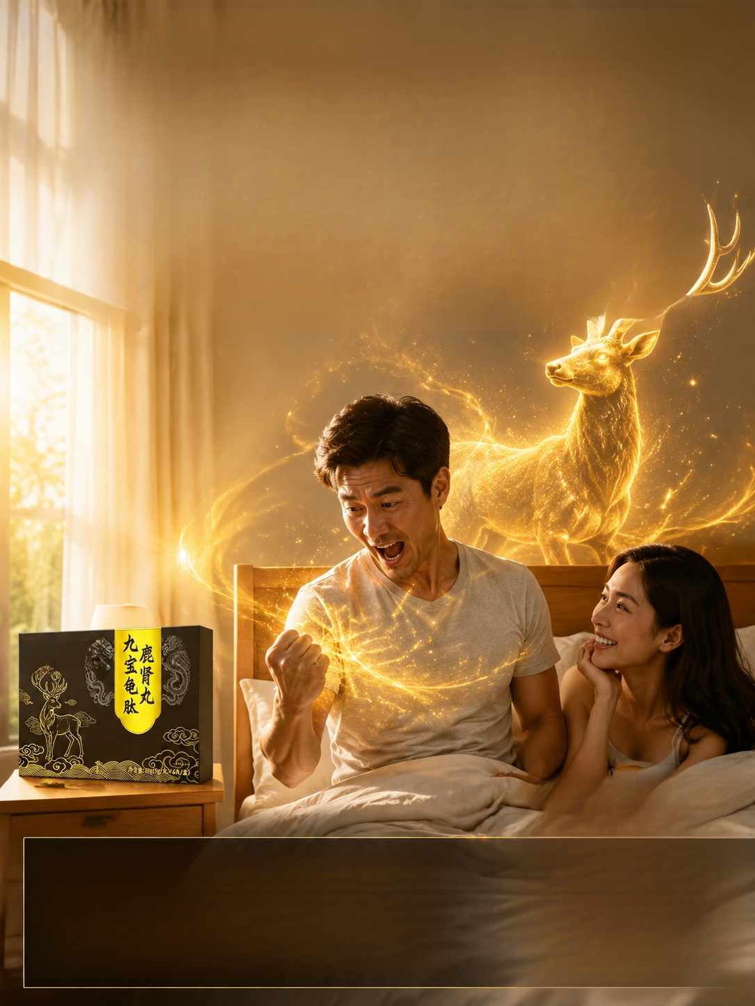 帝王級鹿腎九寶丸 | 百年中醫「固本秘方」硬挺40分鐘無副作用，讓老婆每晚求饒！