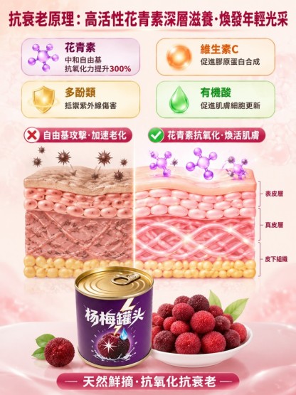【外食族/高血脂救星】新鮮鮮摘糖水楊梅罐頭