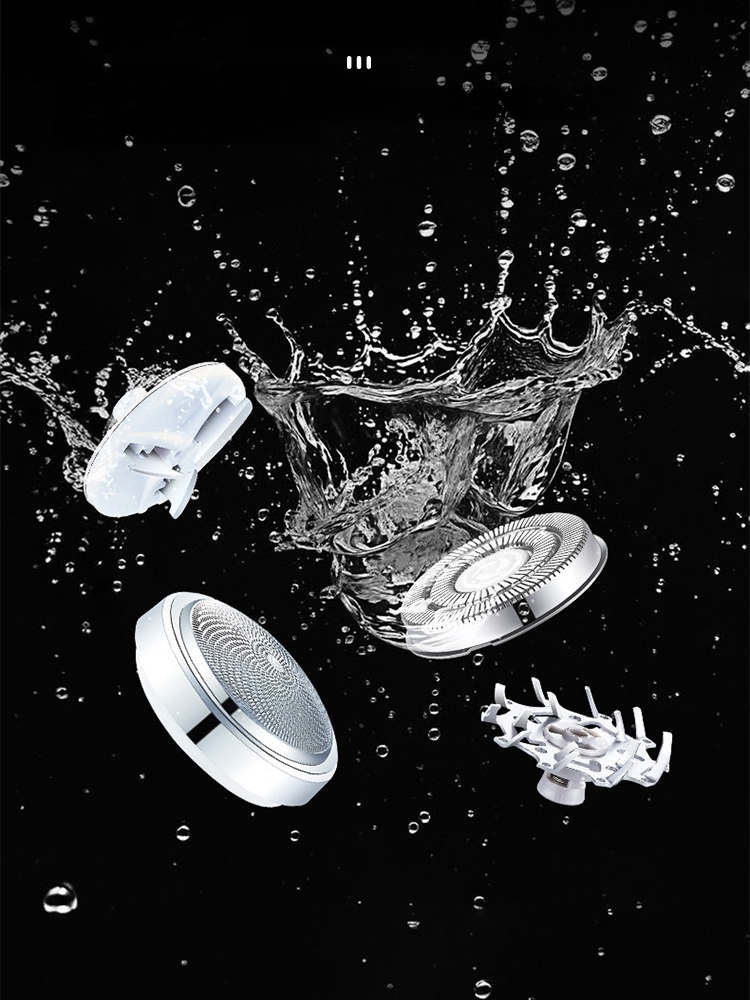 【酷炫彩燈】電動剃鬚小鋼炮