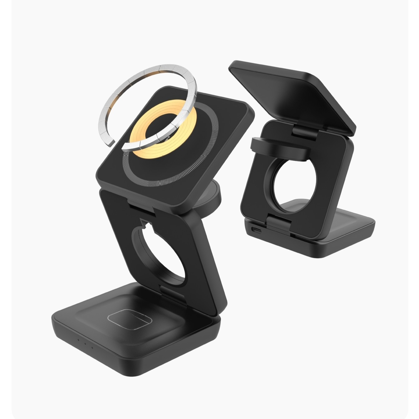 三合一無線充電器