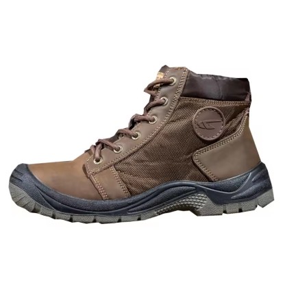 High Cut Men's Anti-smashing Steel Toe Safety Shoes Four Seasons Casual Protective Industrial Work Shoes