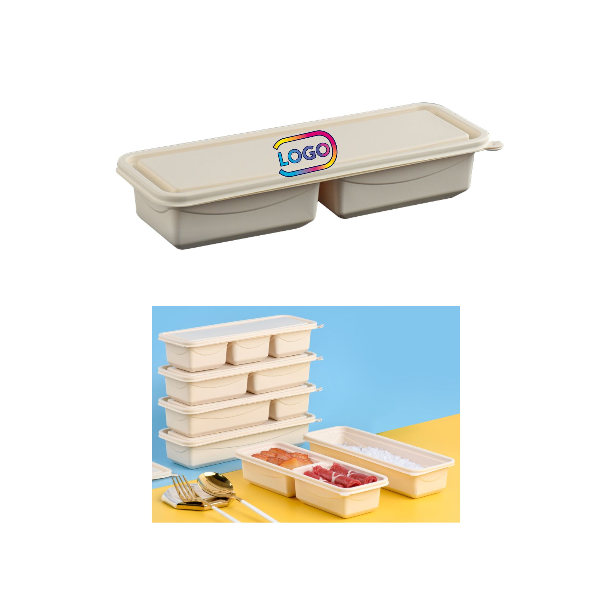 Disposable Cornstarch Meal Box