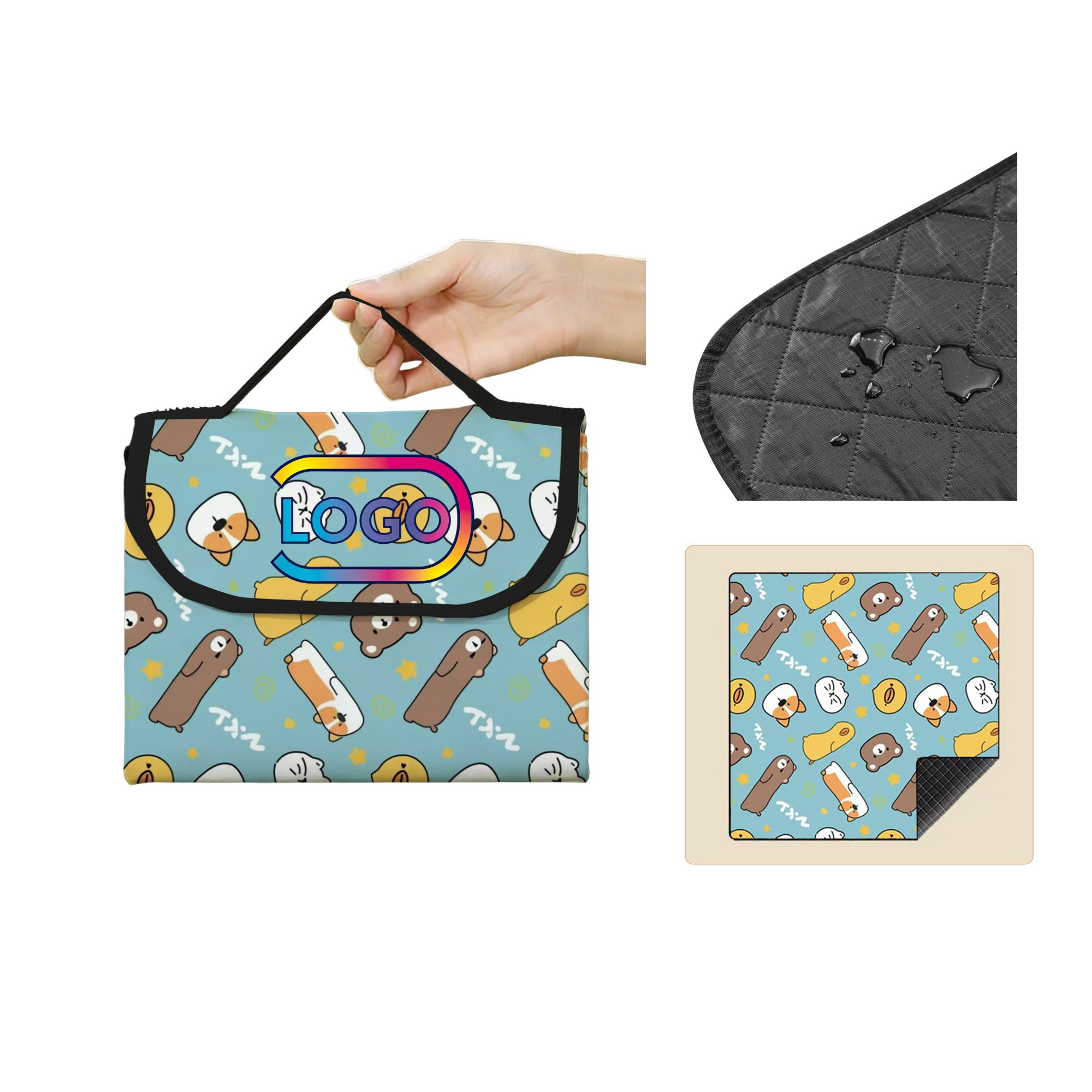 Cartoon Picnic Moisture-Proof Mat