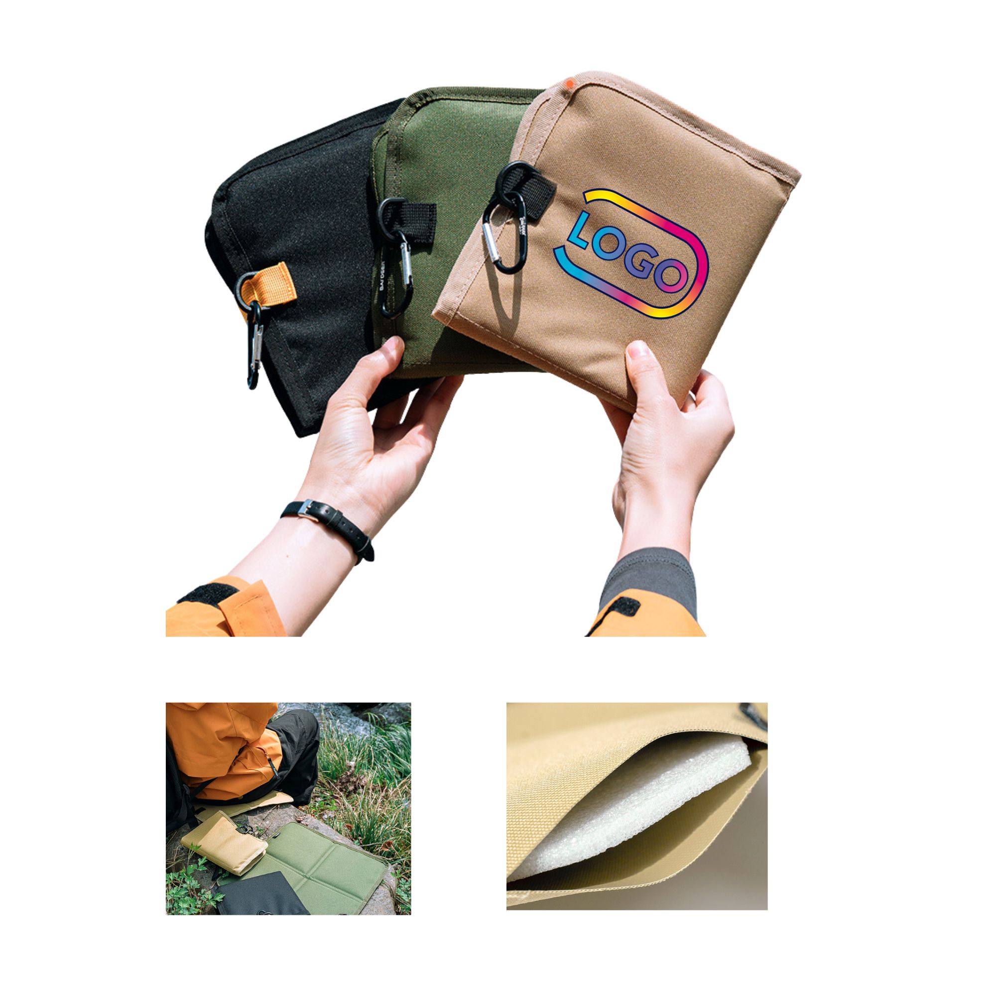 Portable Outdoor Folding Seat Cushion