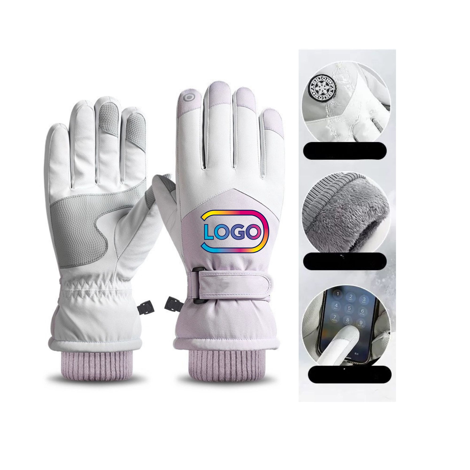 All-Weather Winter Ski Snow Gloves