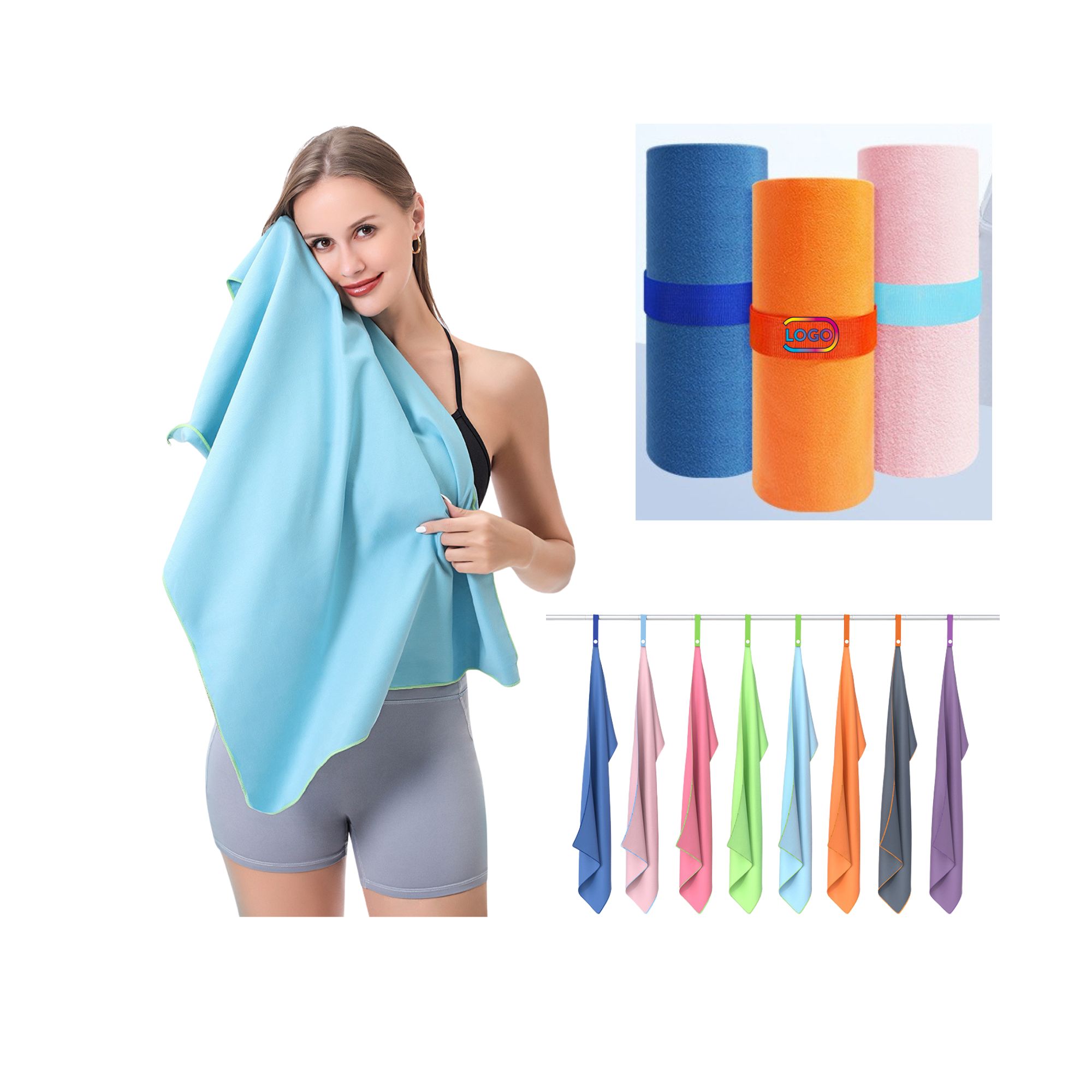 Double Sided Velvet Quick Drying Towel