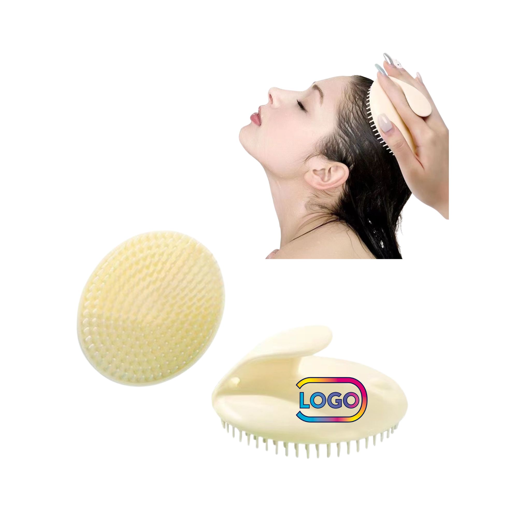 Wet And Dry Dual-use Hair Washing And Massage Comb