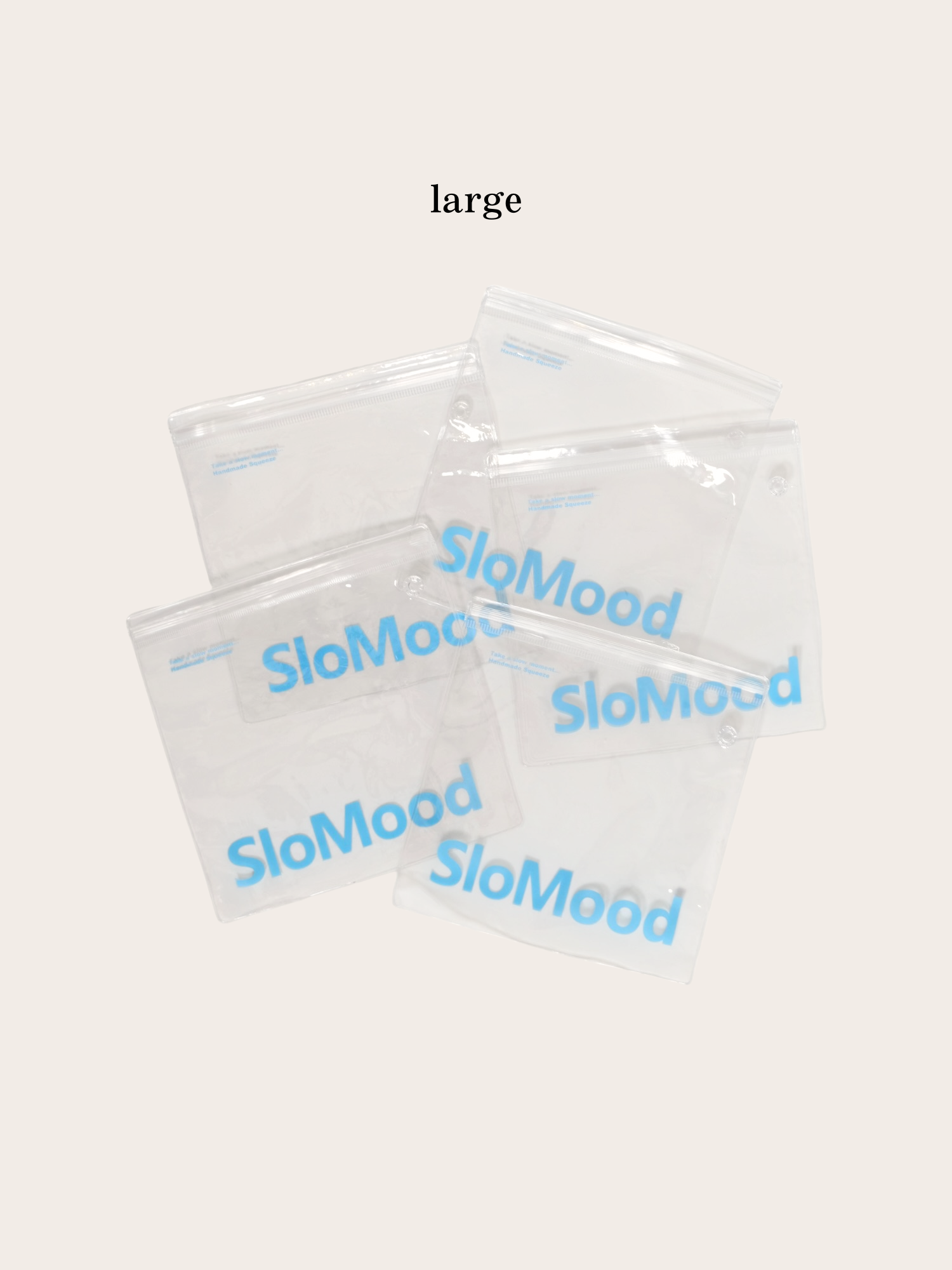 【新】SloMood スクイーズ専用替え袋(5枚set)