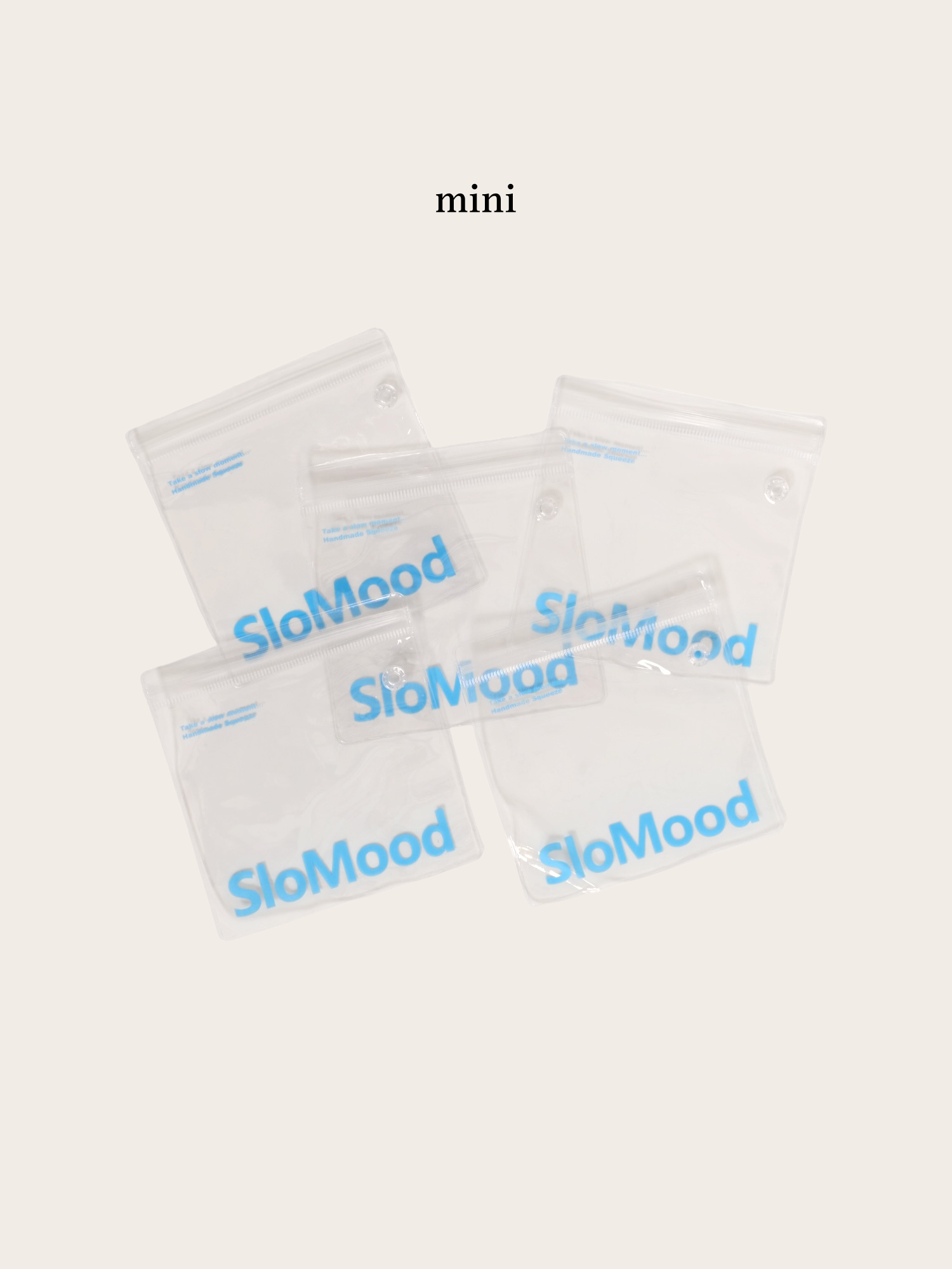 新】SloMood スクイーズ専用替え袋(5枚set)