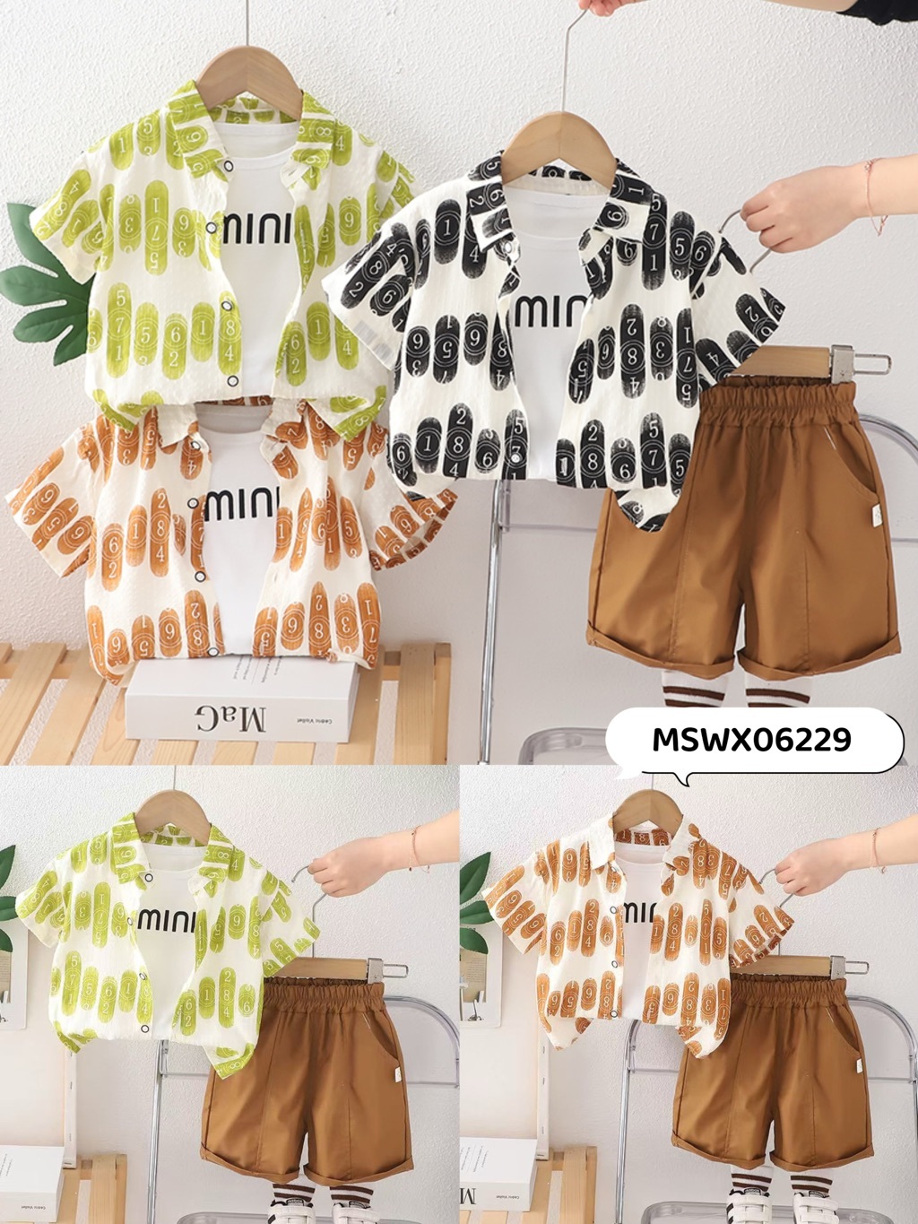 Airy Summer Boys Set