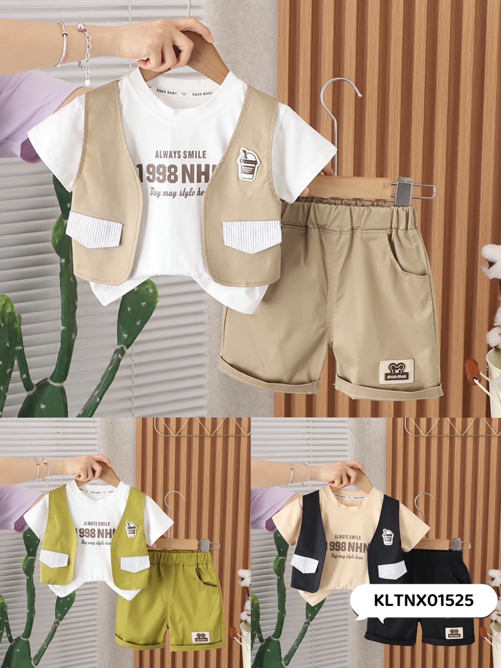 Boys Summer Relaxed Set