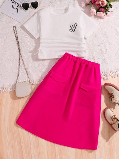 Girls' (large) T-shirt set