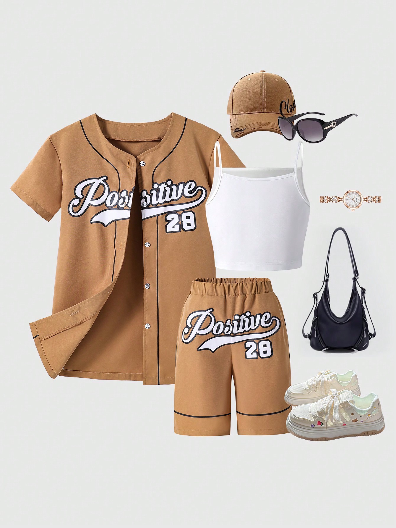 Girls' (large) shirt set