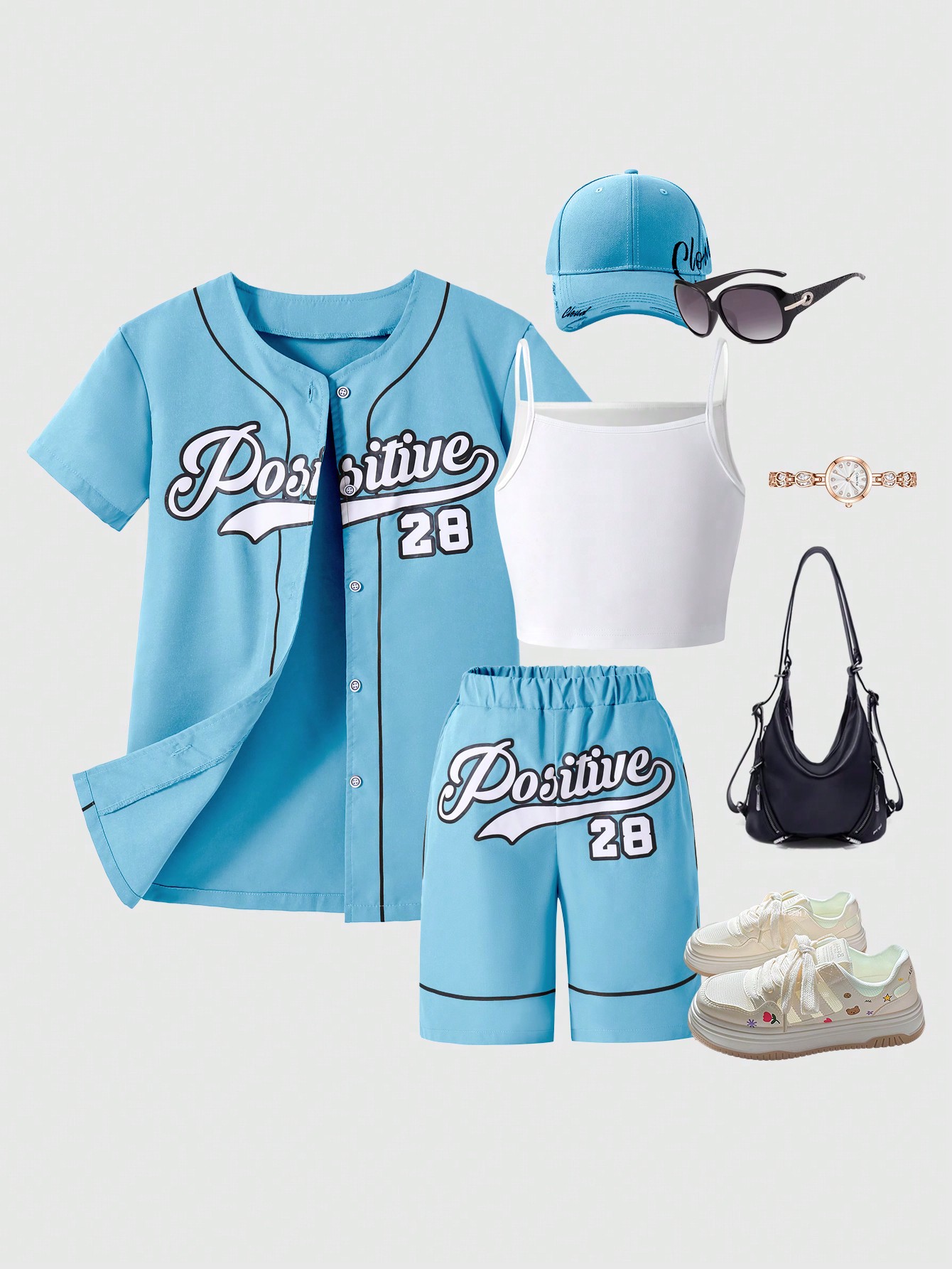 Girls' (large) shirt set