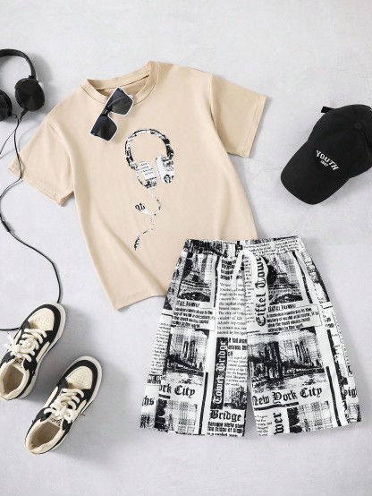 Boys' (large) T-shirt set