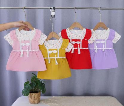 Girls Modern Simple Dress