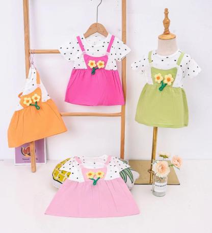 Girls Minimal Summer Dress