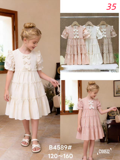 Girls Soft Minimal Dress