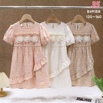 Girls Summer Casual Dress
