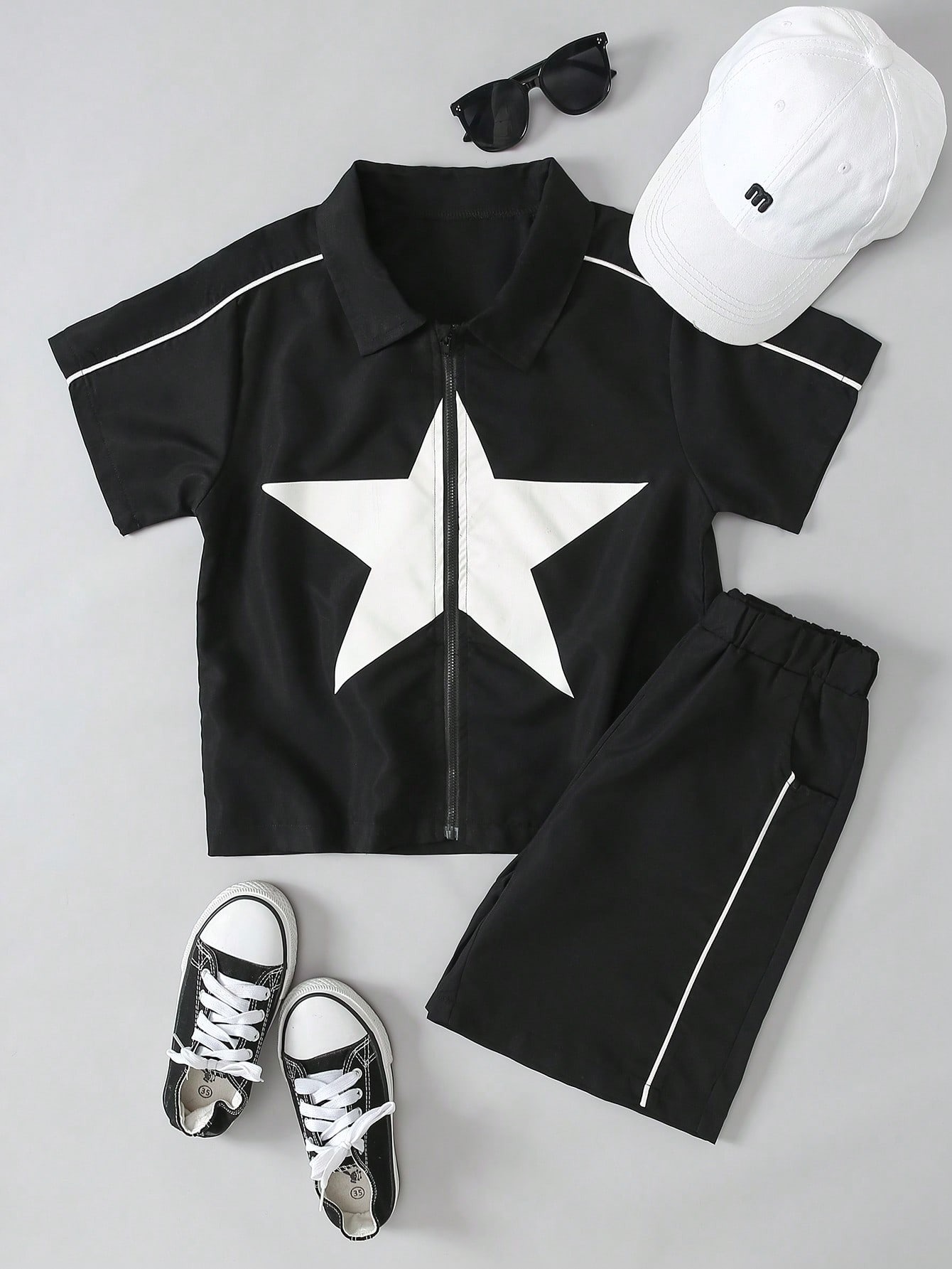 Boys' (large) shirt set