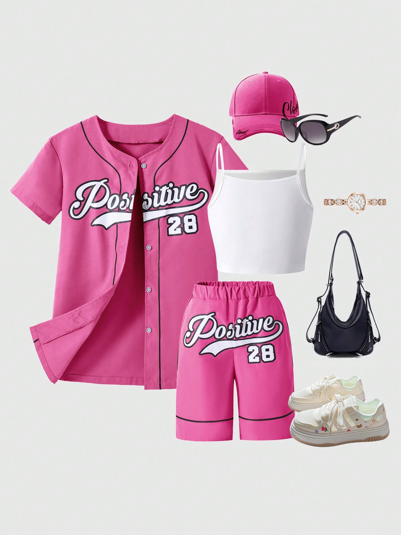 Girls' (large) shirt set