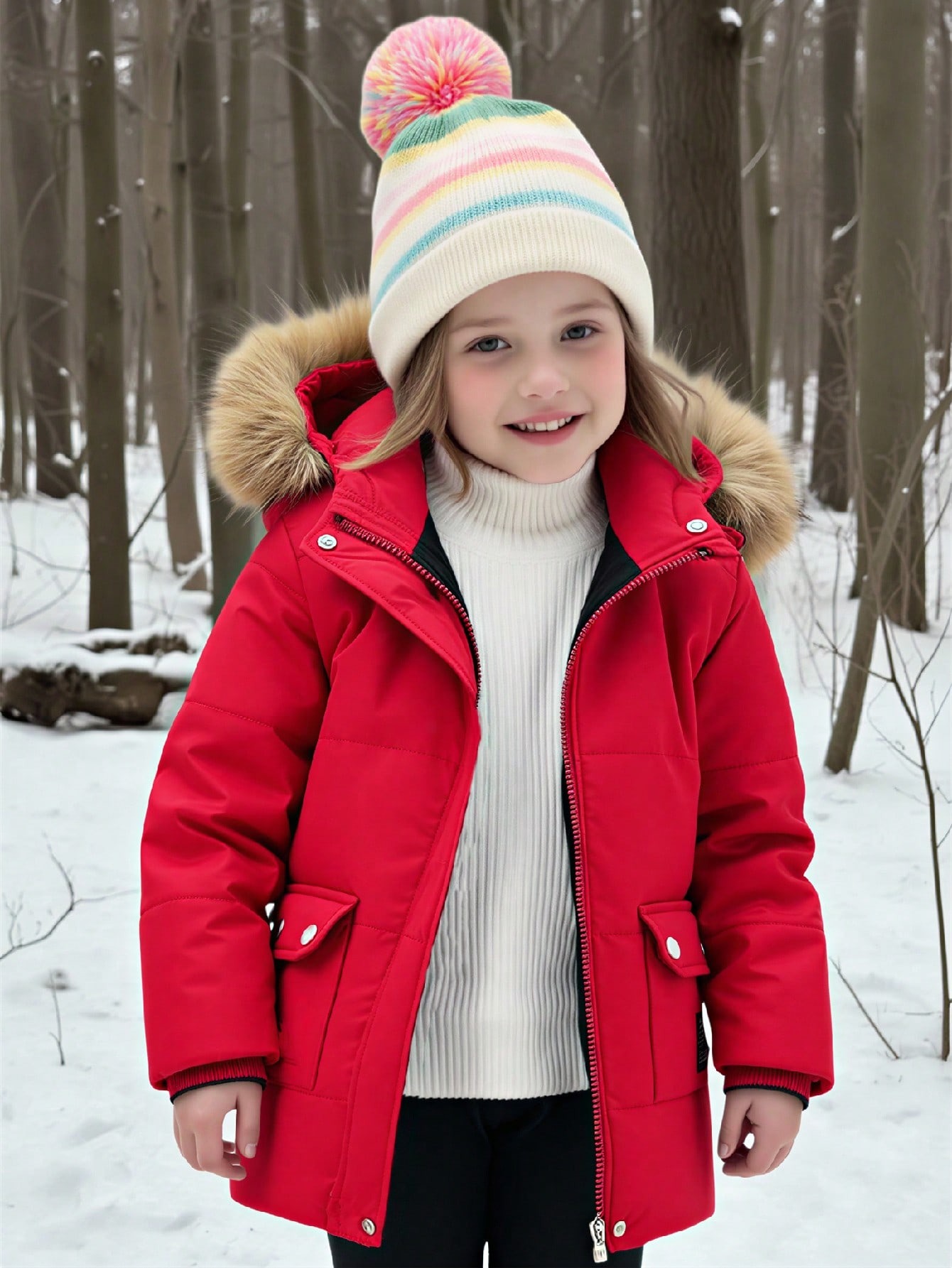 Girls' (Small) Cotton Coat