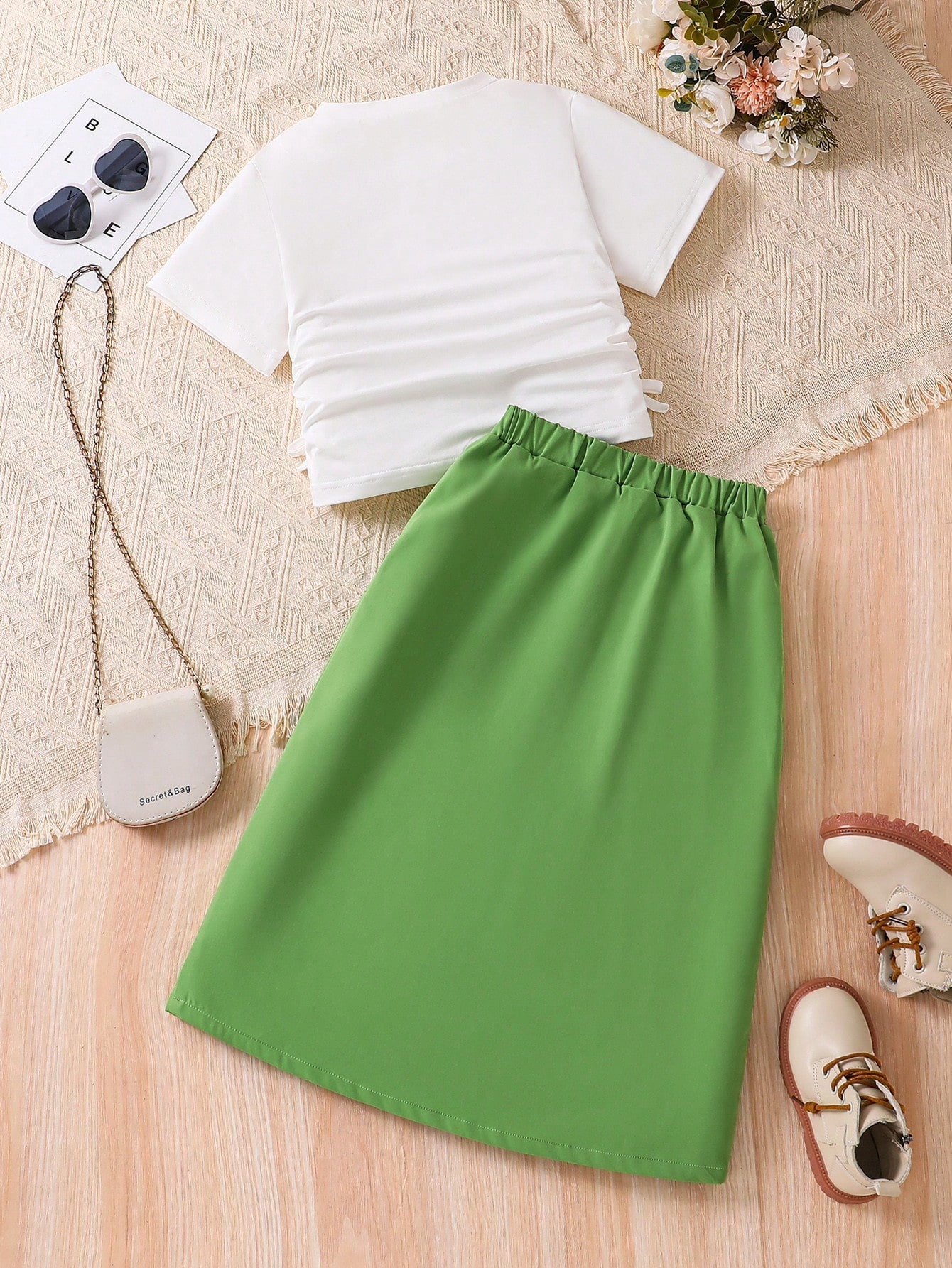 Girls' (large) T-shirt set