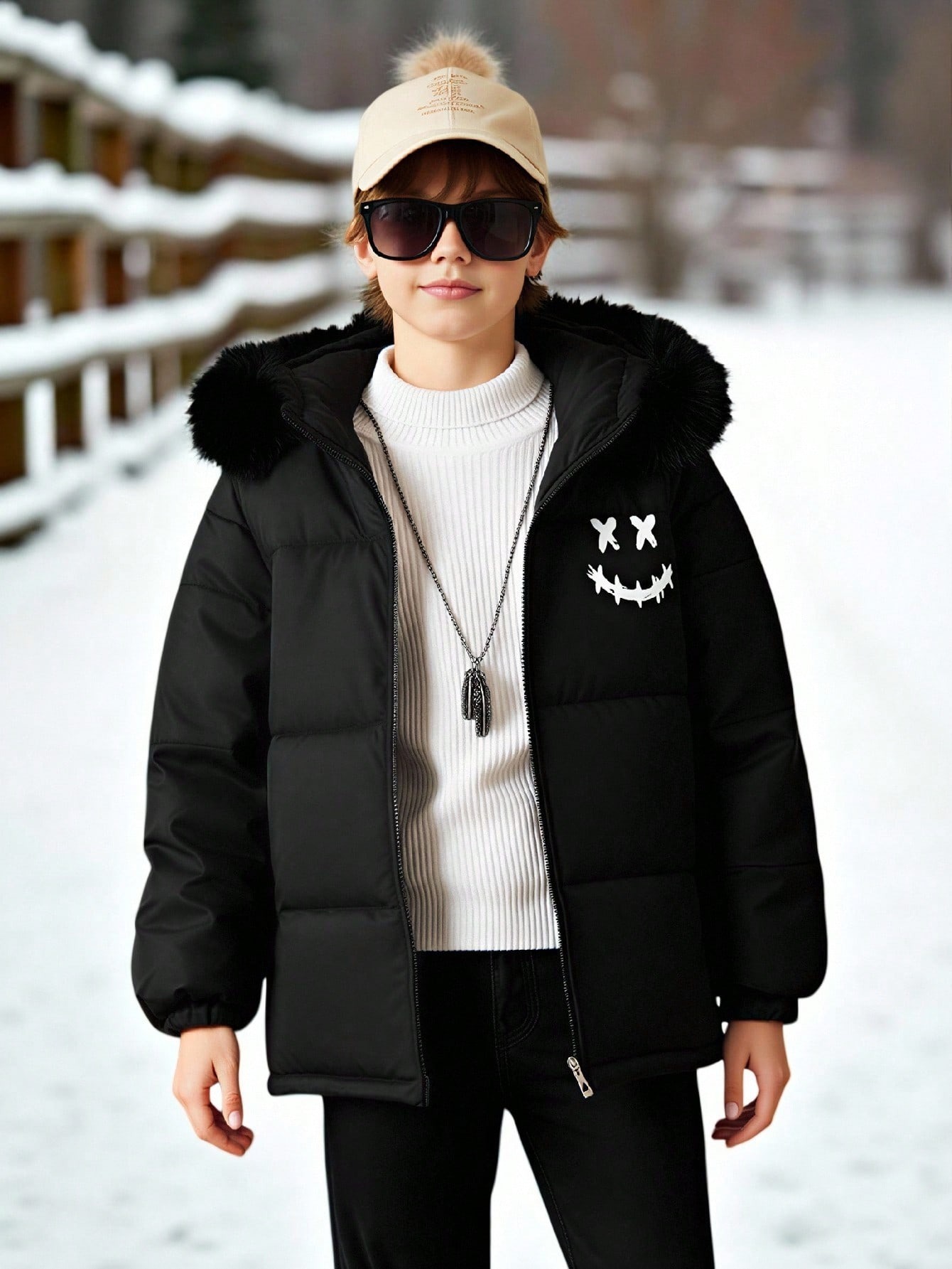 Boys' (Large) Cotton Coat