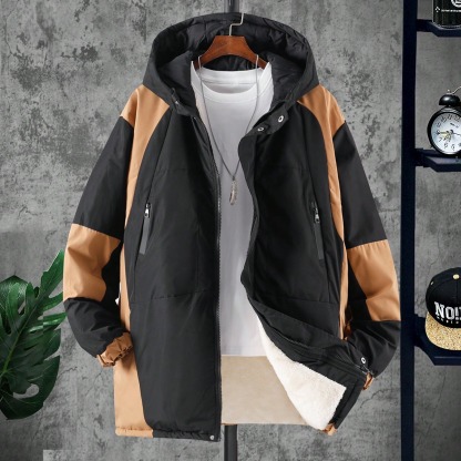 Boys' Cotton-Lined Winter Coat